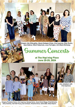 Events in Pictures. Summer concert collage 2024